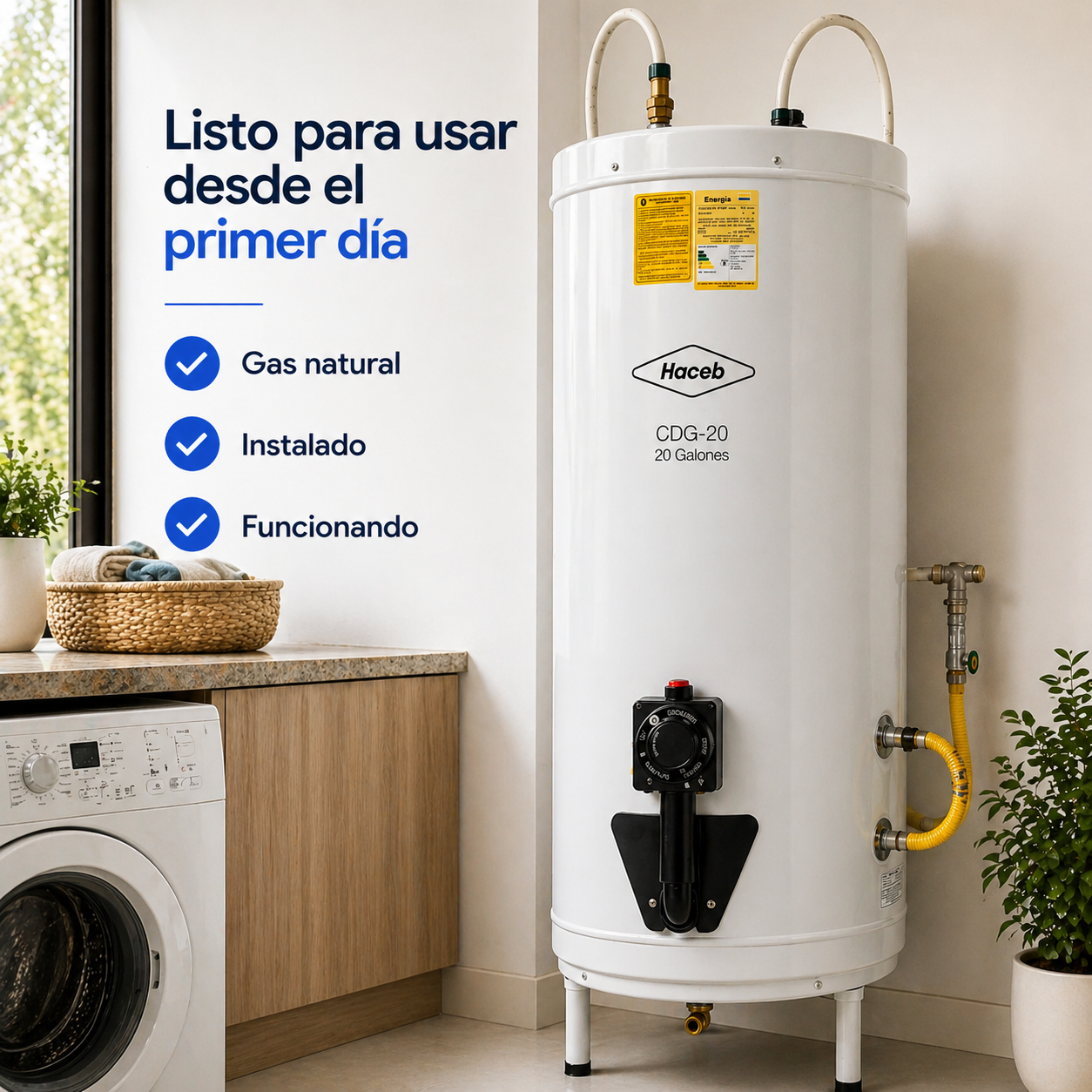 Calentador de Agua Haceb
