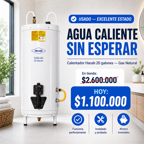 Calentador de Agua Haceb